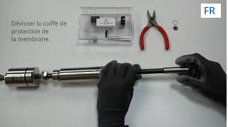 Vidéo_SOCLEMA_Change membrane probe GENIE 750-755